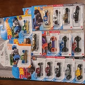HOTWHEELS BONESHAKER,SPEEEDER LOT